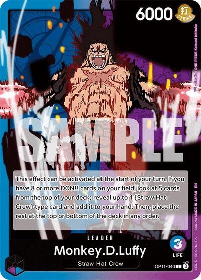 Monkey.D.Luffy (040) - OP11-040 (Normal, L)