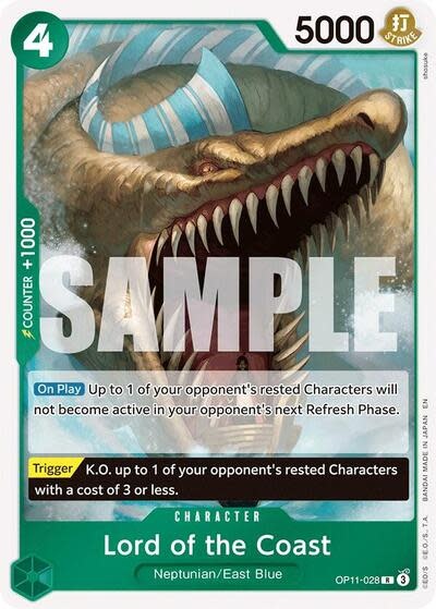 Lord of the Coast - OP11-028 (Foil, R)