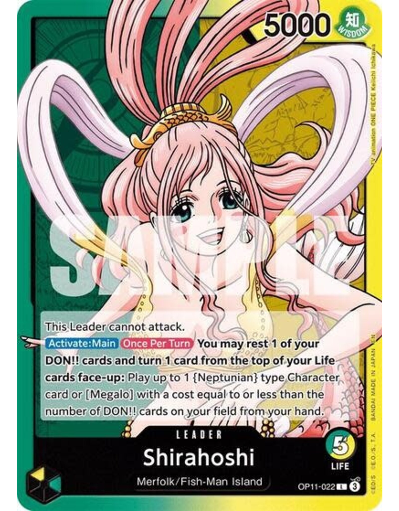 Shirahoshi (022) - OP11-022 (Normal, L)
