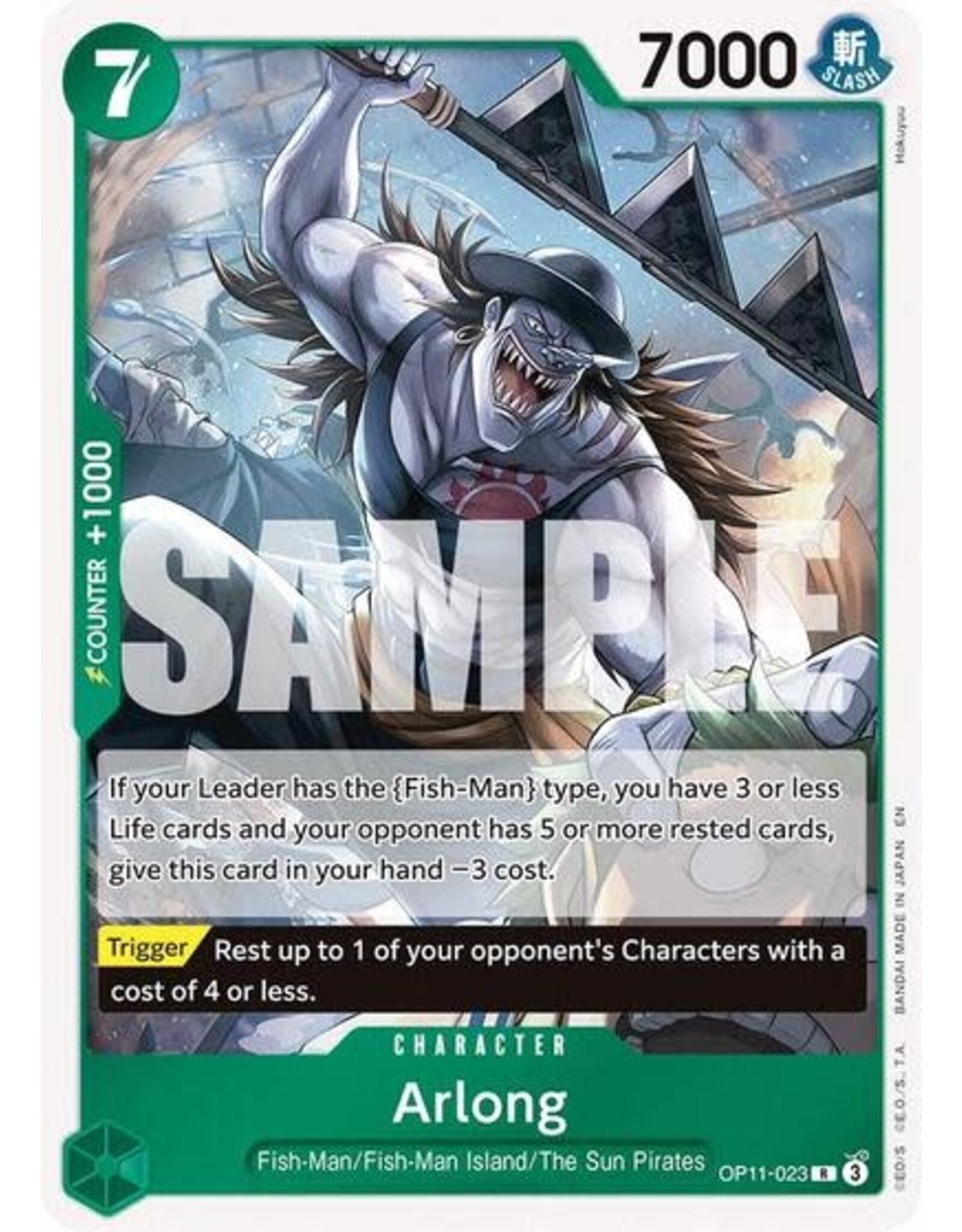 Arlong - OP11-023 (Foil, R)