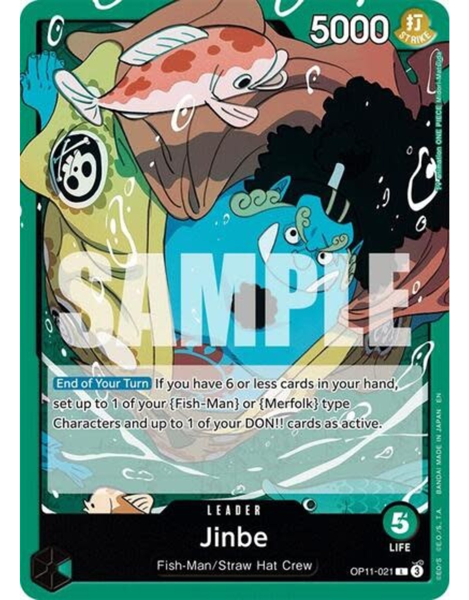 Jinbe (021) - OP11-021 (Normal, L)