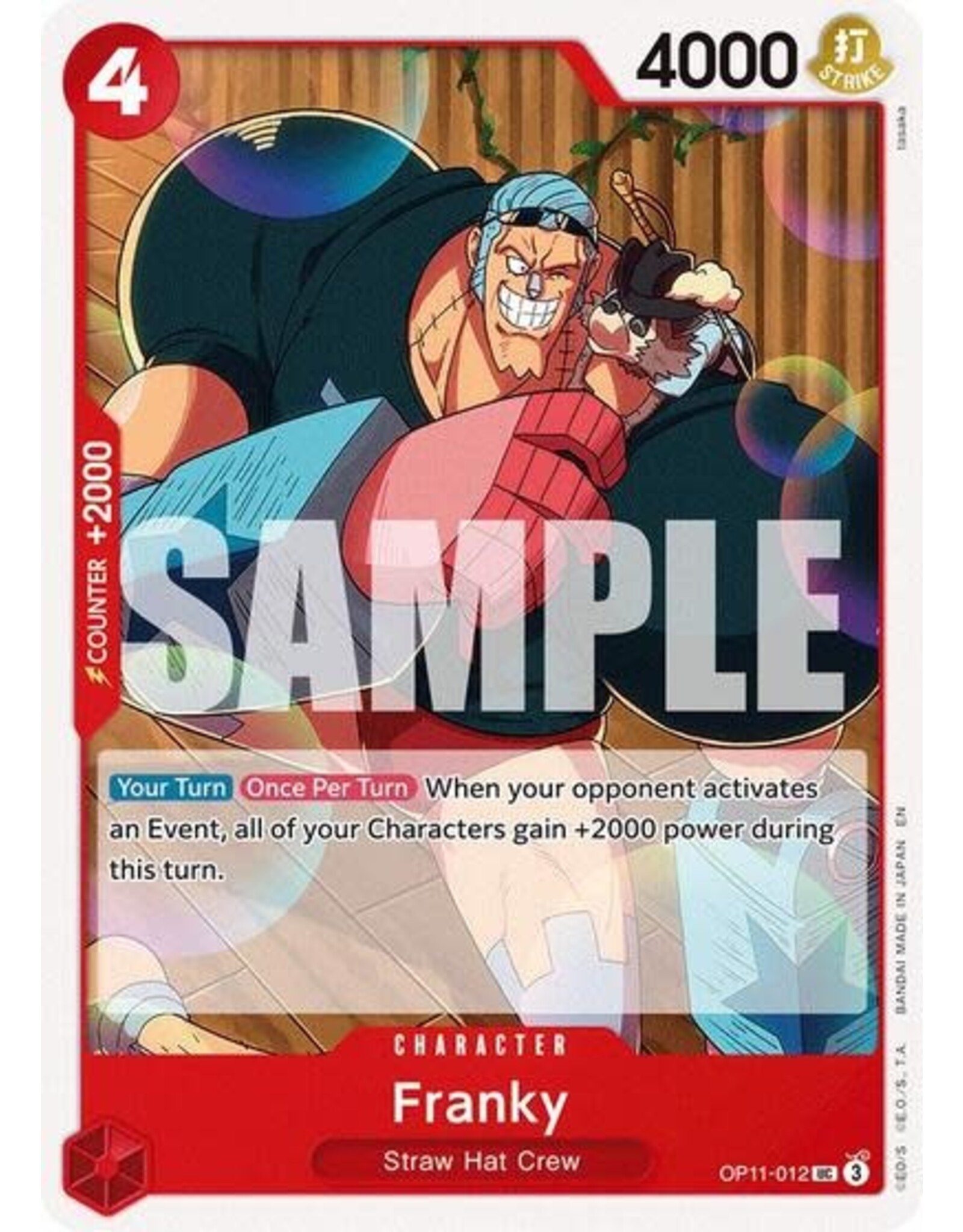 Franky - OP11-012 (Normal, UC)