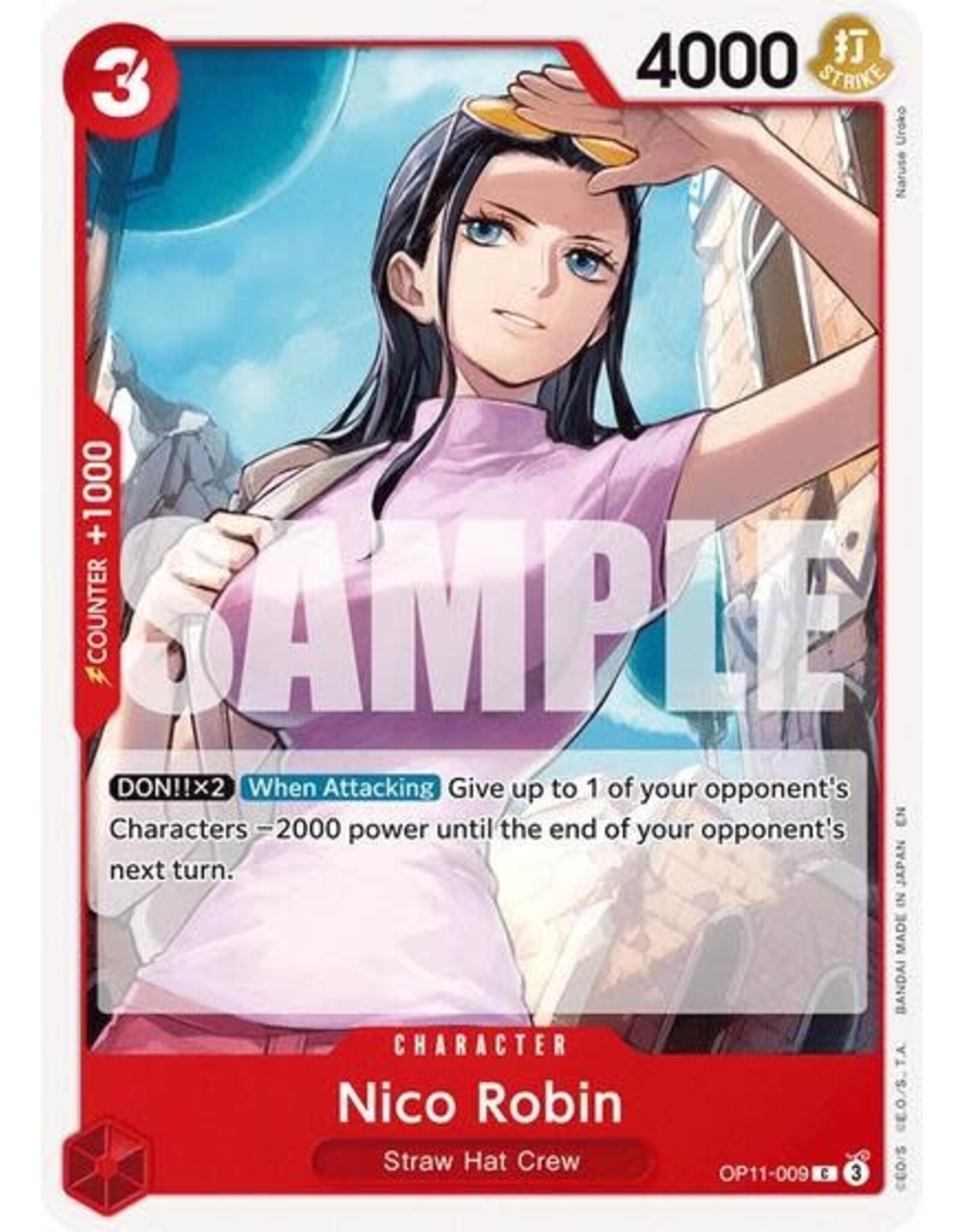 Nico Robin - OP11-009 (Normal, C)