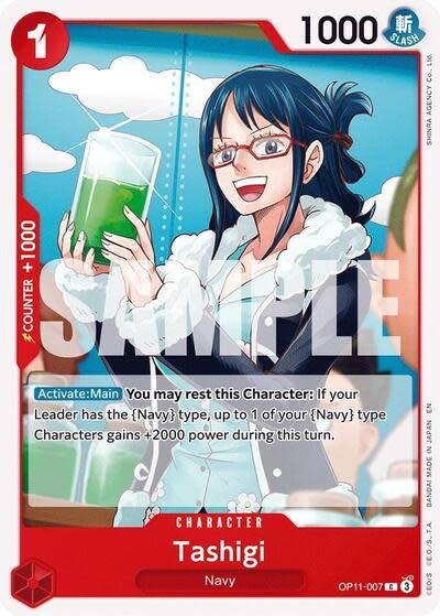 Tashigi - OP11-007 (Normal, C)
