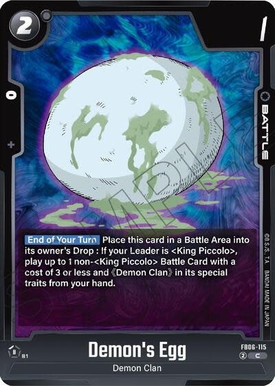 Demon's Egg - FB06-115 (Normal, Common)