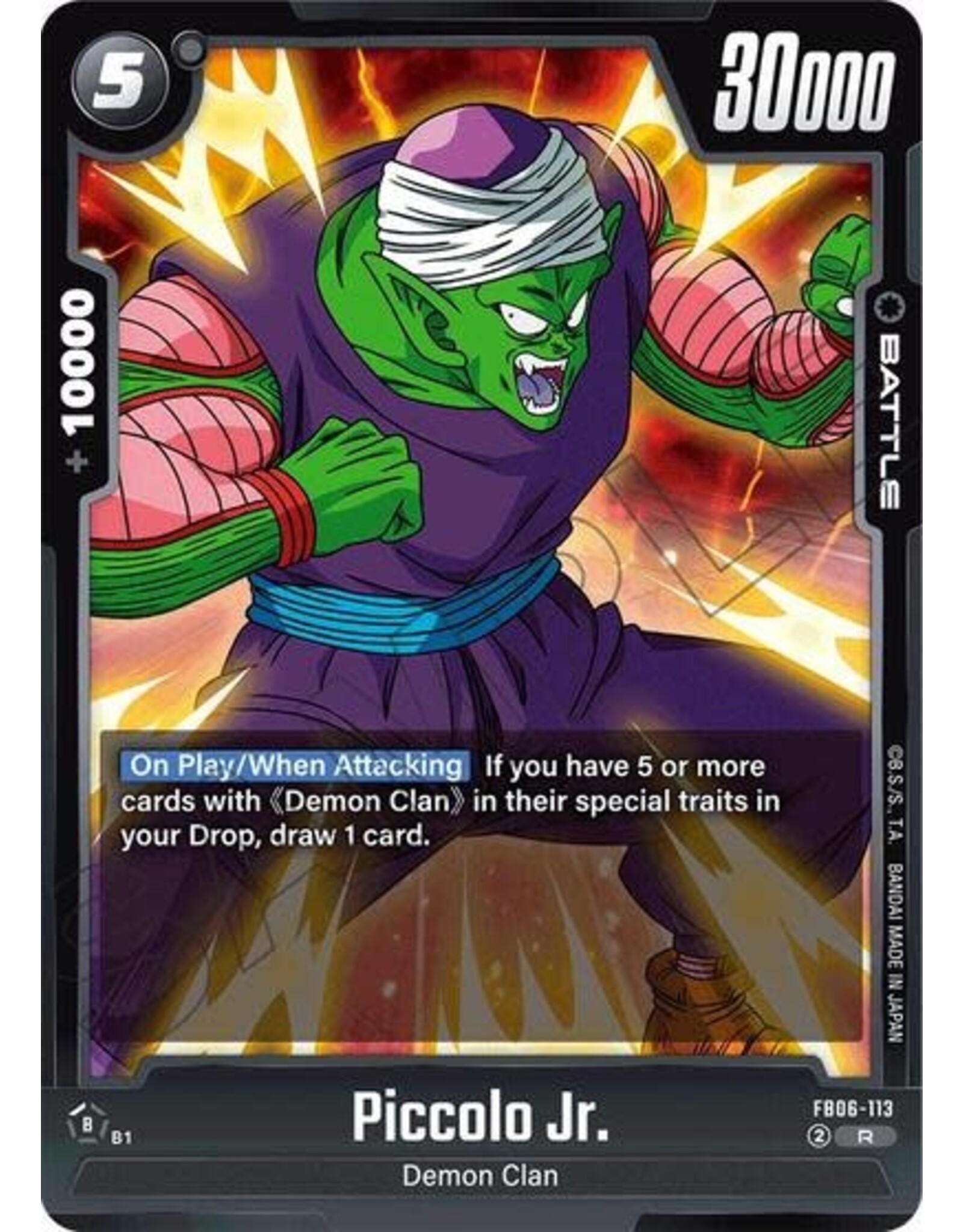 Piccolo Jr. - FB06-113 (Holofoil, Rare)