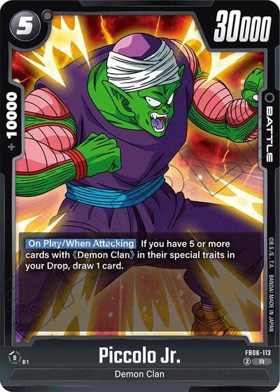 Piccolo Jr. - FB06-113 (Holofoil, Rare)
