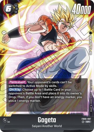 Gogeta - FB06-097 (Holofoil, Super Rare)