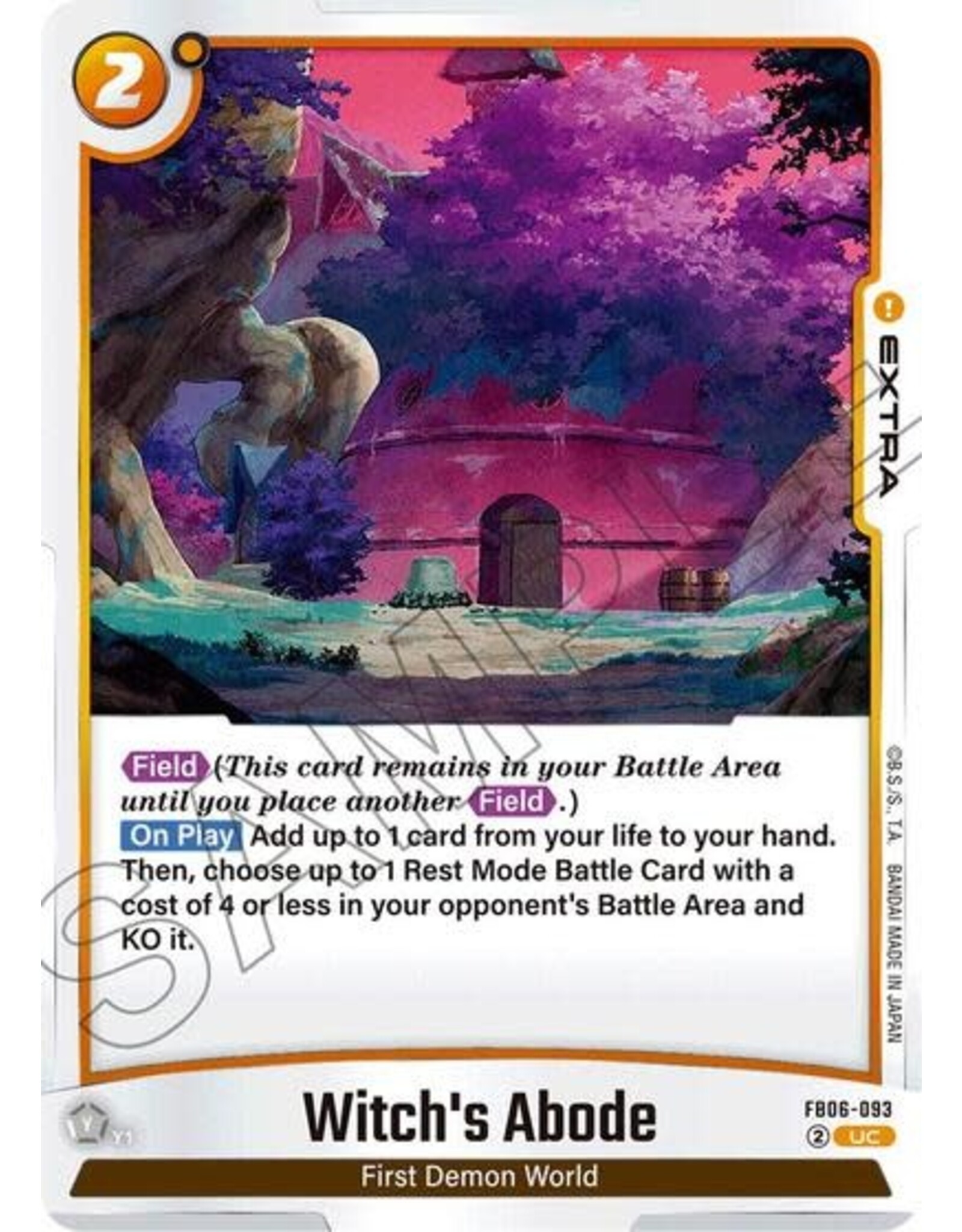 Witch's Abode - FB06-093 (Normal, Uncommon)