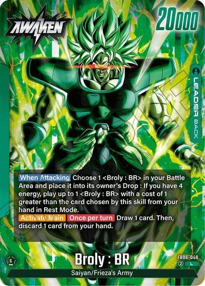 Broly : BR - FB06-048 (Normal, Leader)