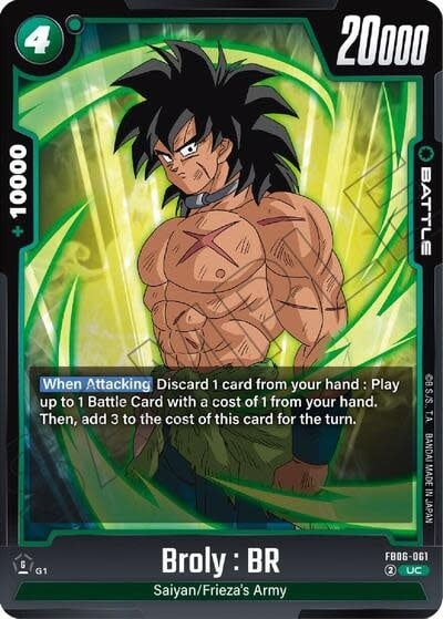 Broly : BR - FB06-061 (Normal, Uncommon)