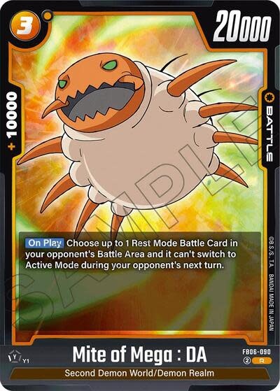 Mite of Mega : DA - FB06-090 (Holofoil, Rare)
