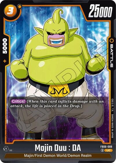 Majin Duu : DA - FB06-088 (Normal, Uncommon)