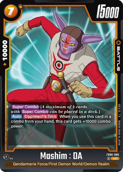 Mashim : DA - FB06-086 (Normal, Uncommon)