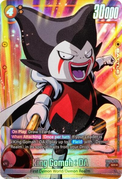 King Gomah : DA - FB06-076 (Alternate Art) (Holofoil, Super Rare)