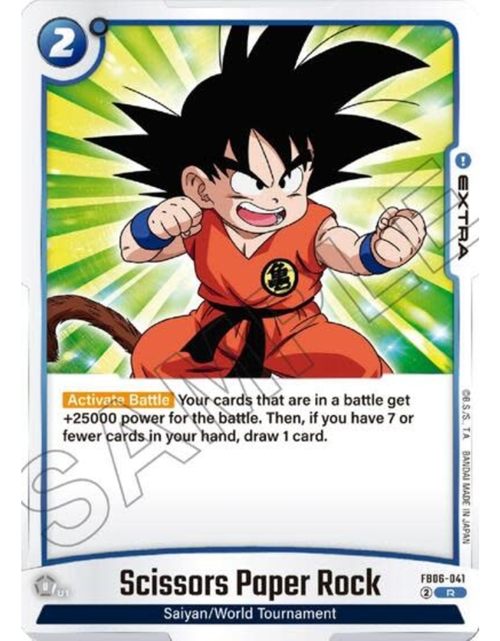 Scissors Paper Rock - FB06-041 (Holofoil, Rare)