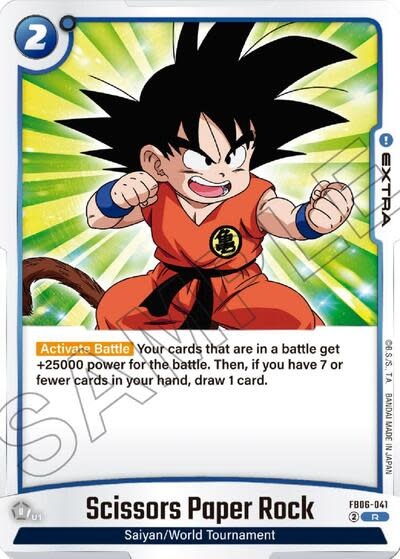 Scissors Paper Rock - FB06-041 (Holofoil, Rare)