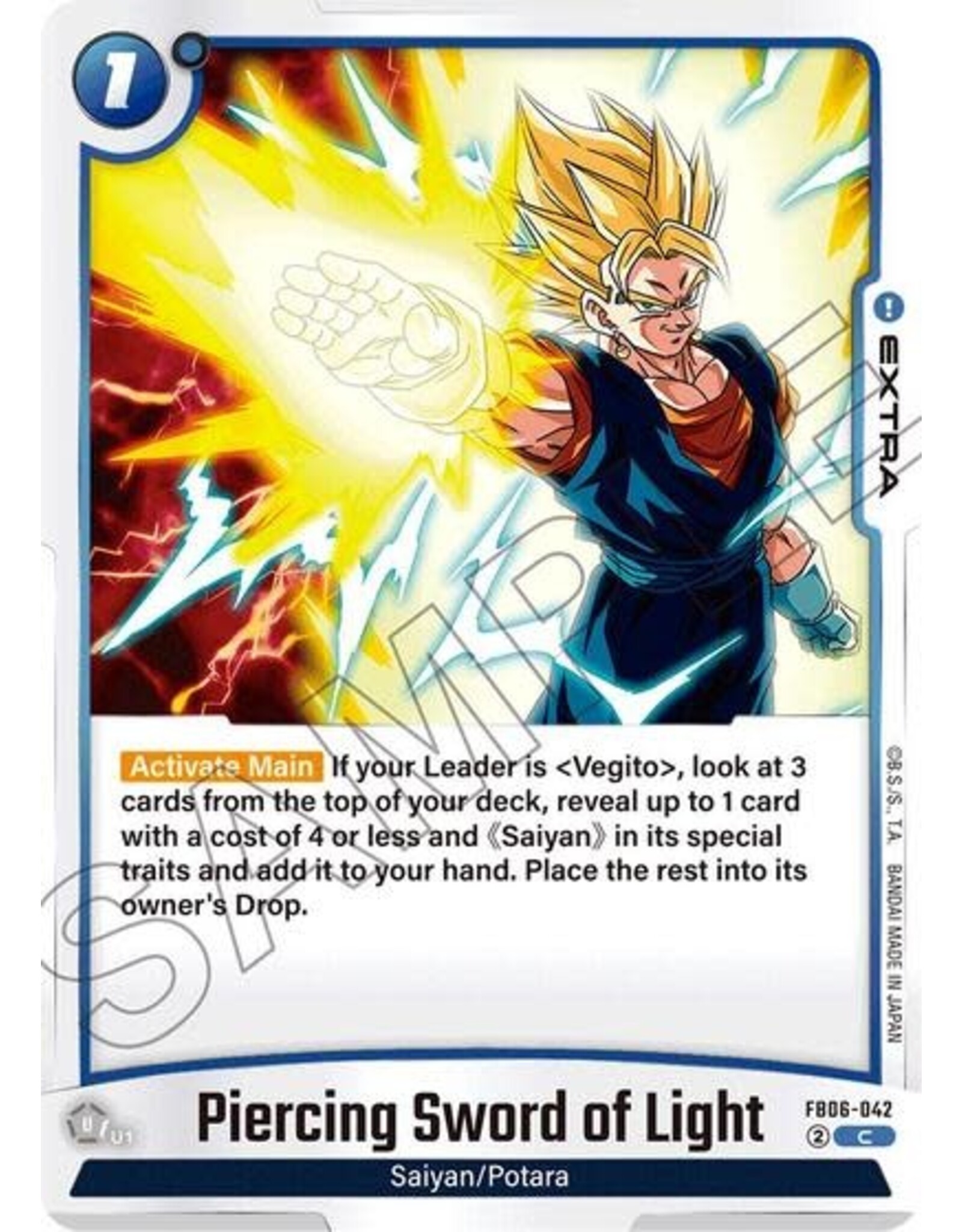 Piercing Sword of Light - FB06-042 (Normal, Common)