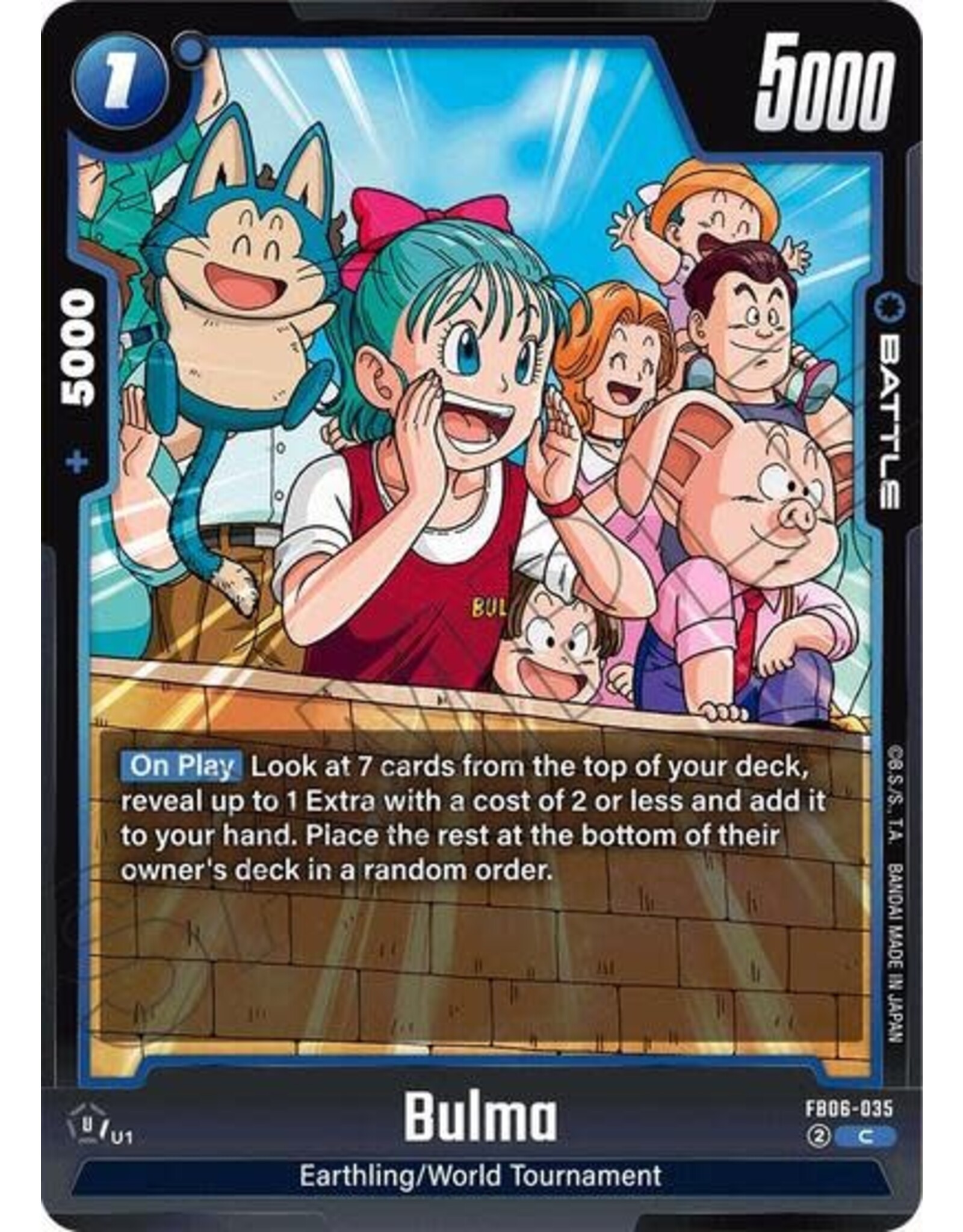 Bulma - FB06-035 (Normal, Common) (FB06)