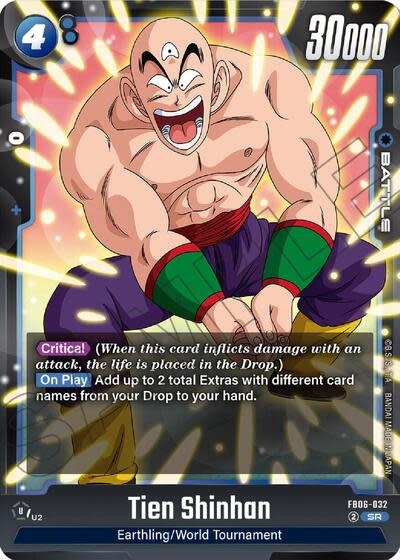 Tien Shinhan - FB06-032 (Holofoil, Super Rare)
