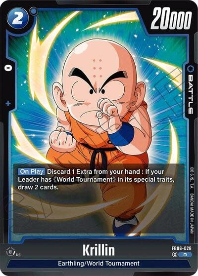 Krillin - FB06-028 (Holofoil, Rare)
