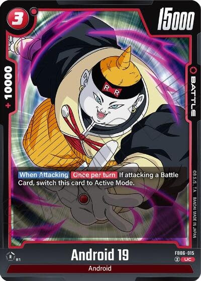 Android 19 - FB06-015 (Normal, Uncommon)