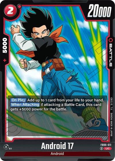 Android 17 - FB06-011 (Normal, Uncommon)