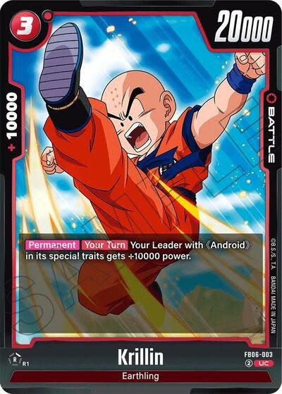 Krillin - FB06-003 (Normal, Uncommon)