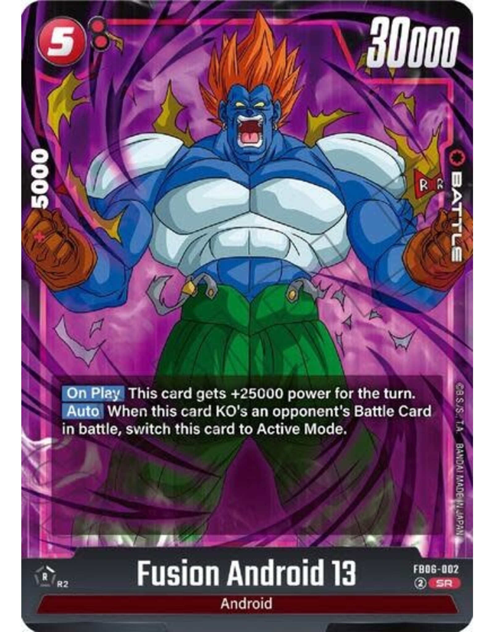 Fusion Android 13 - FB06-002 (Holofoil, Super Rare)