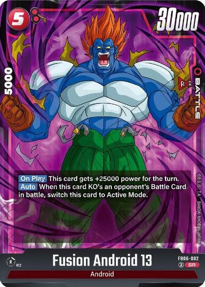 Fusion Android 13 - FB06-002 (Holofoil, Super Rare)