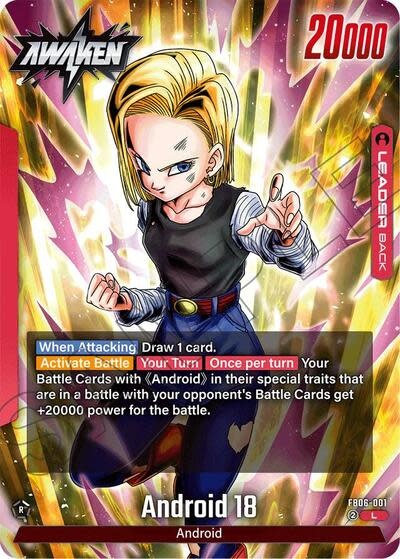 Android 18 - FB06-001 (Normal, Leader)