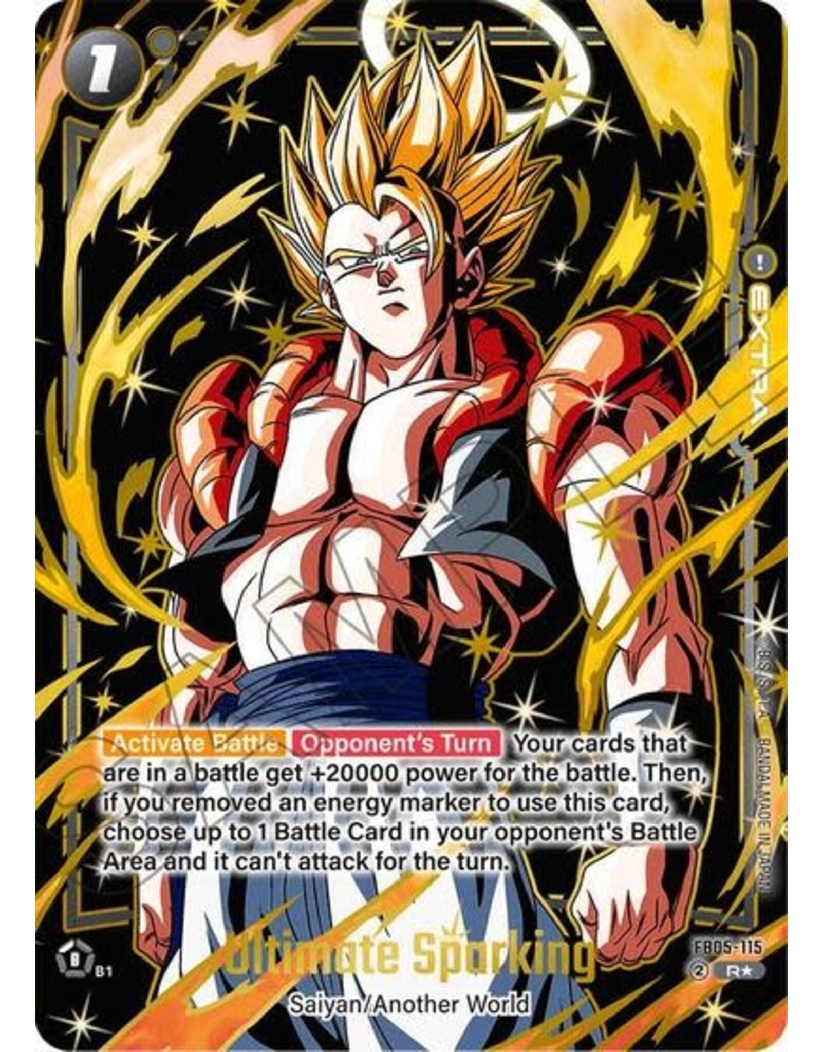 Ultimate Sparking (Alternate Art) - FB05-115 (Holofoil, Rare)