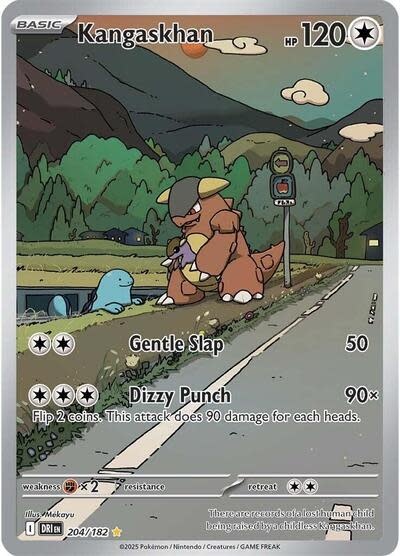 Kangaskhan - 204/182 (Holofoil, Illustration Rare)