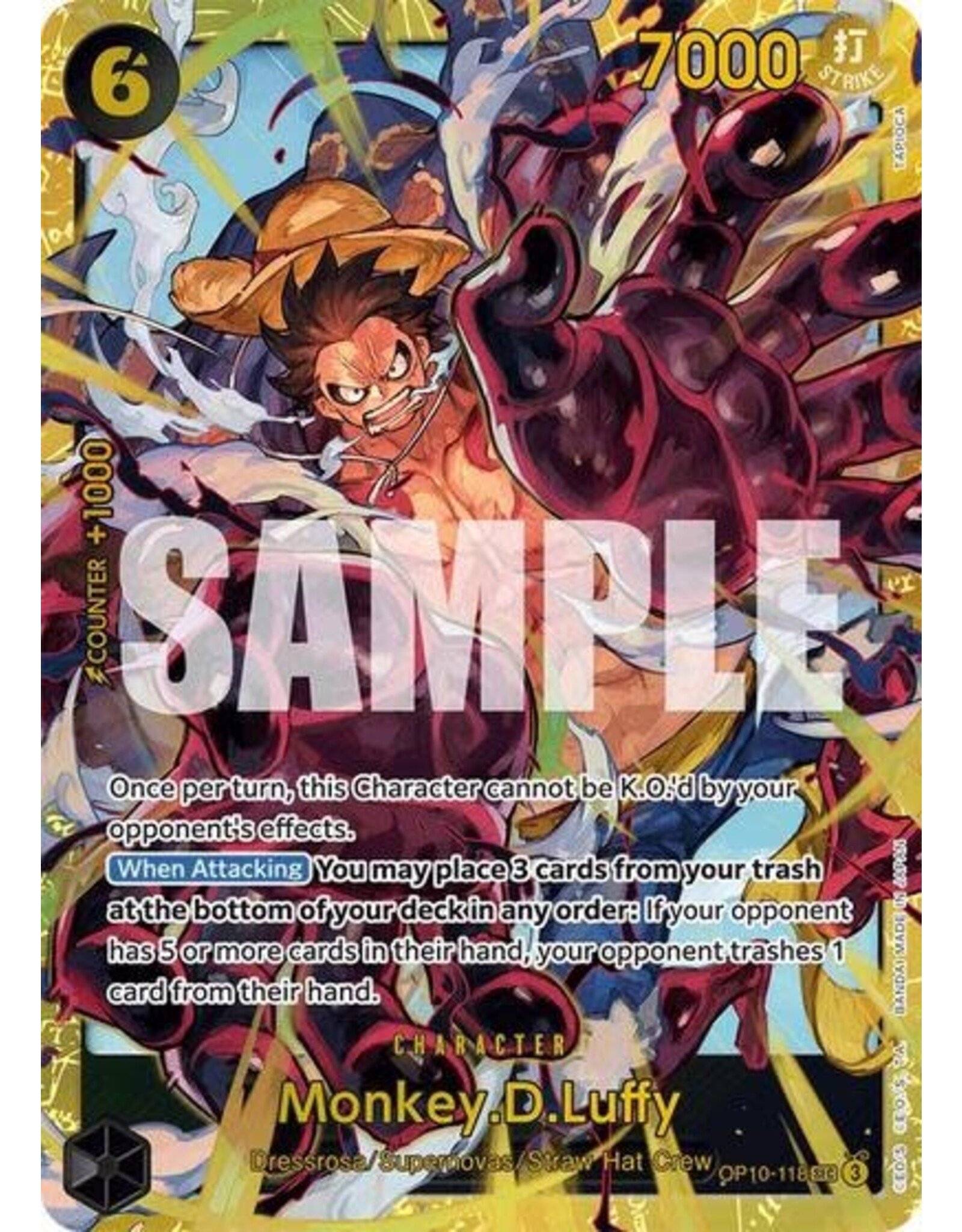 Monkey.D.Luffy (118) - OP10-118 (Foil, SEC)