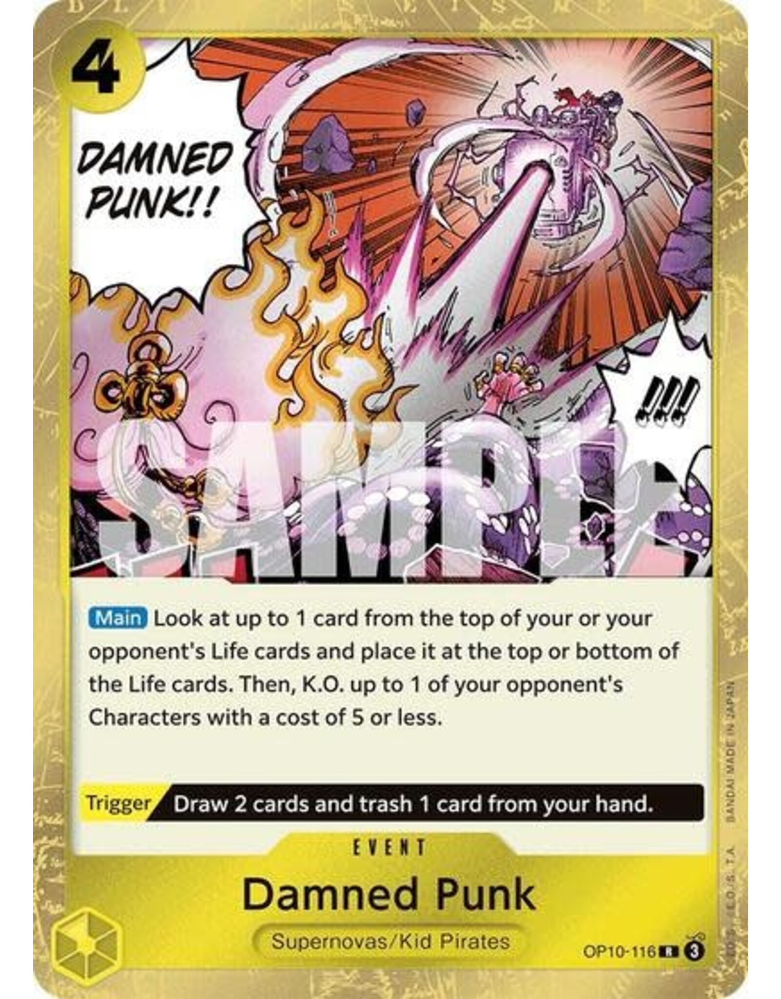 Damned Punk - OP10-116 (Foil, R)
