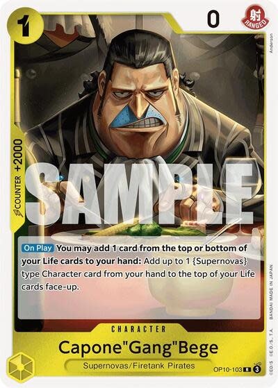 Capone"Gang"Bege - OP10-103 (Foil, R)