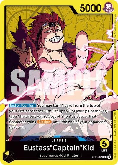 Eustass"Captain"Kid (099) - OP10-099 (Normal, L)