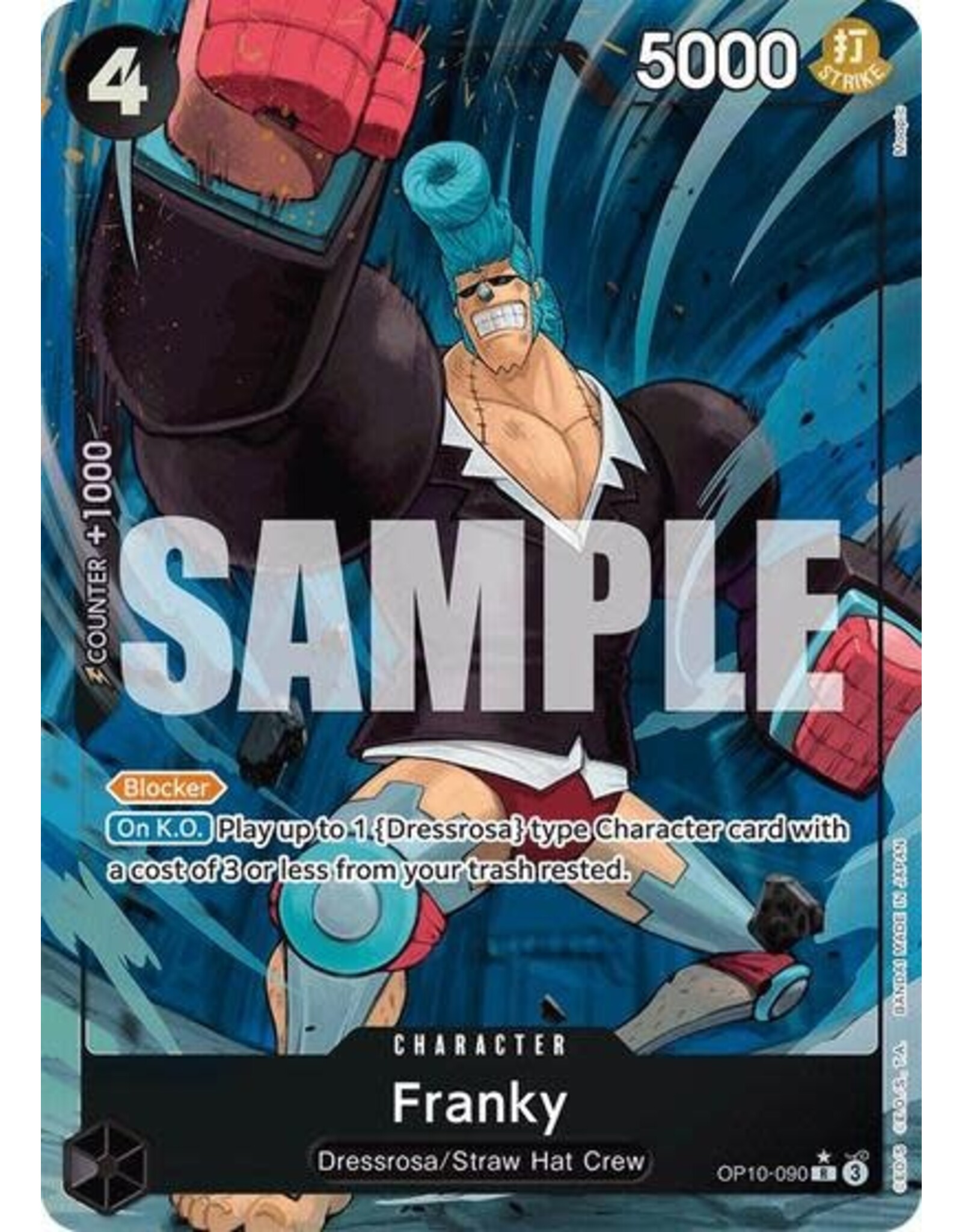 Franky (090) (Parallel) - OP10-090 (Foil, R)