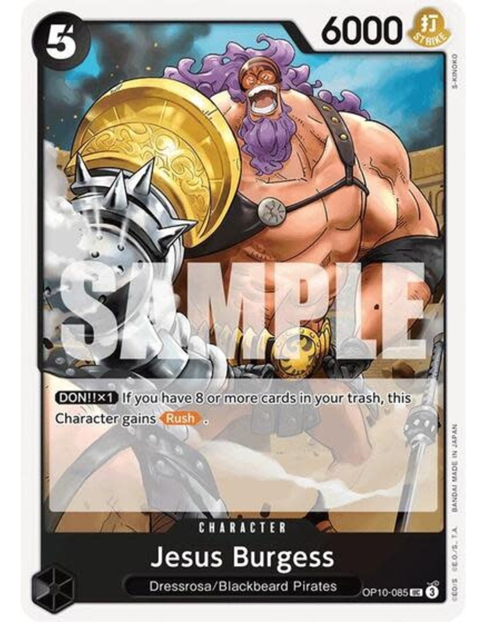 Jesus Burgess - OP10-085 (Normal, UC)