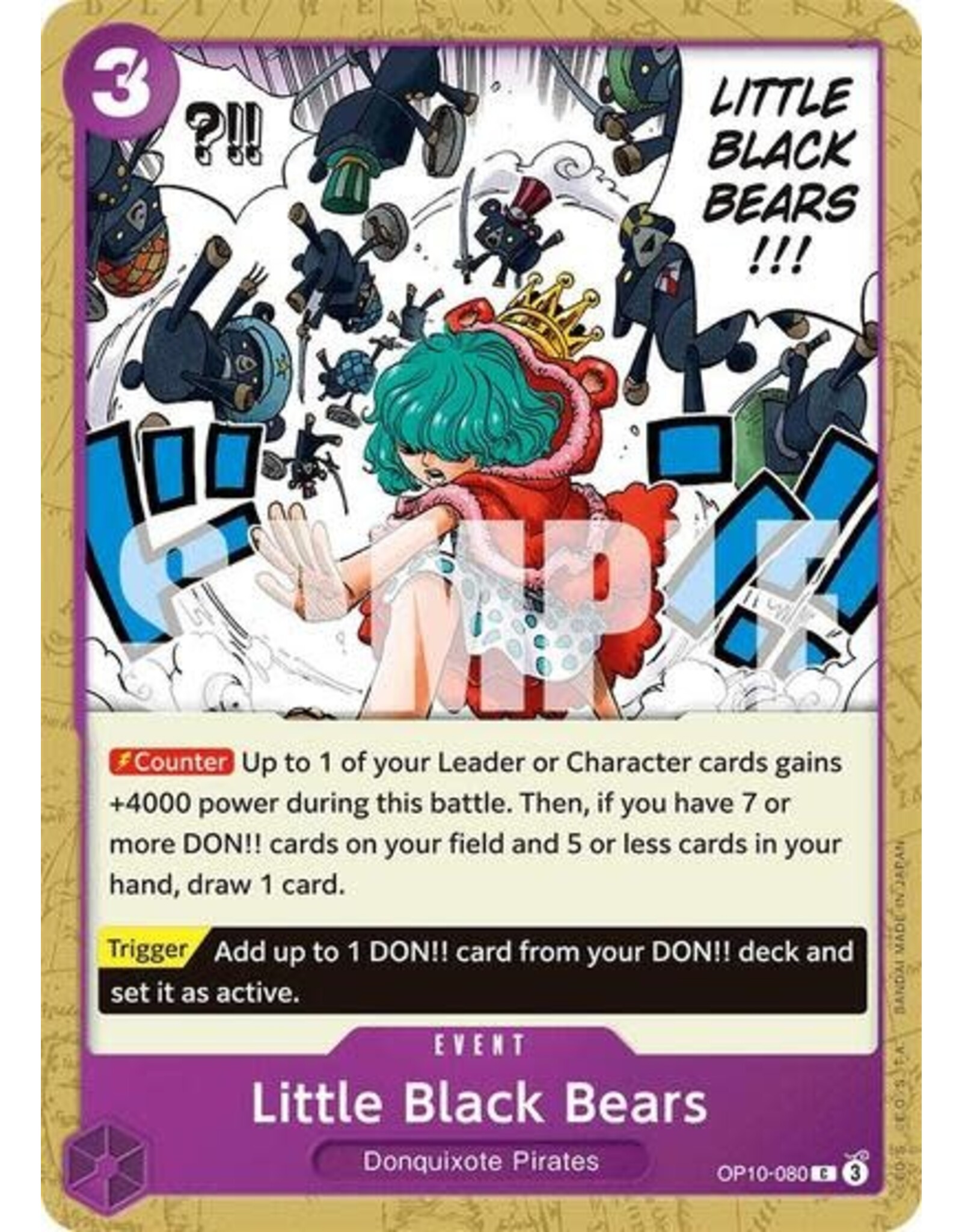 Little Black Bears - OP10-080 (Normal, C)