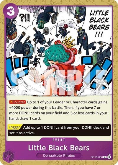 Little Black Bears - OP10-080 (Normal, C)