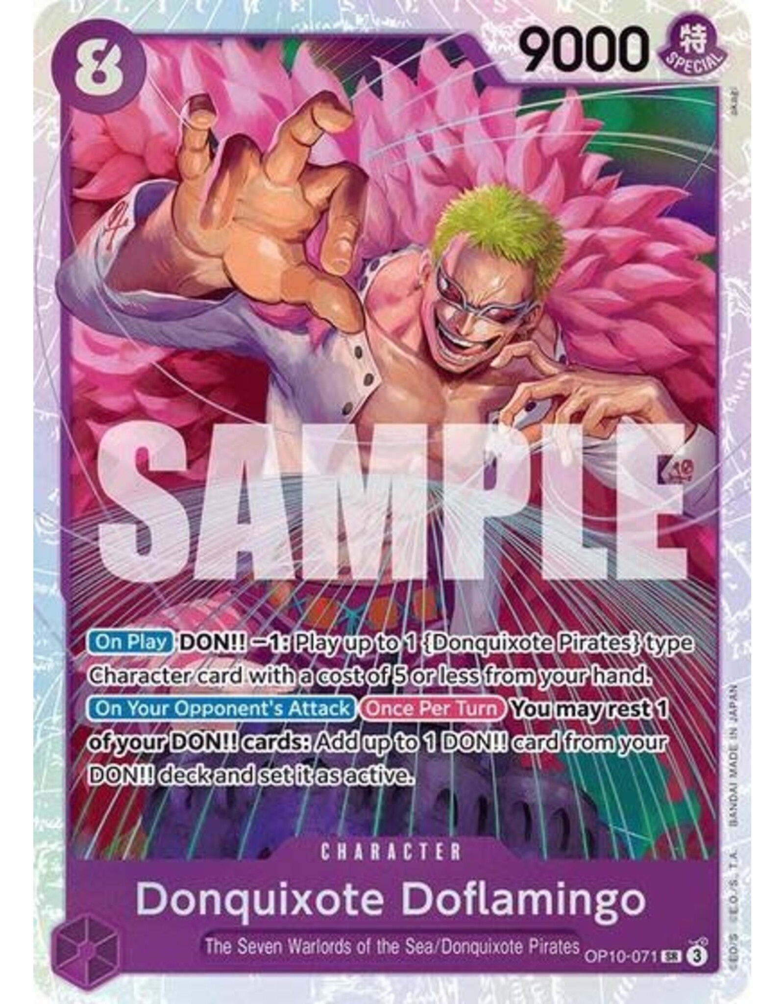 Donquixote Doflamingo - OP10-071 (Foil, SR)