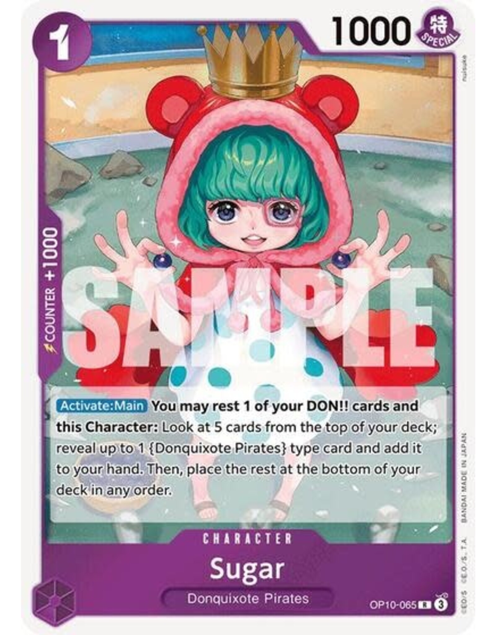 Sugar (065) - OP10-065 (Foil, R)
