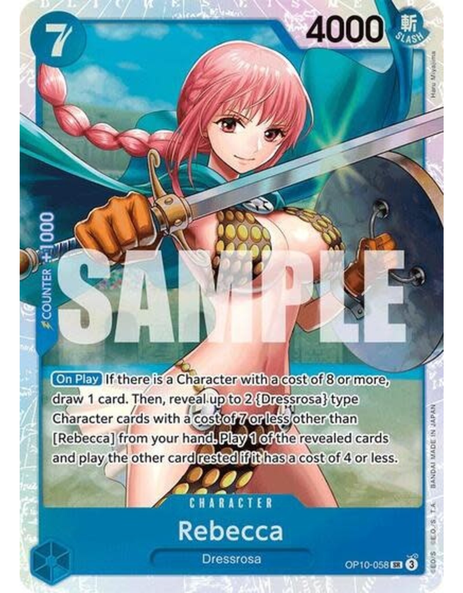 Rebecca - OP10-058 (Foil, SR)
