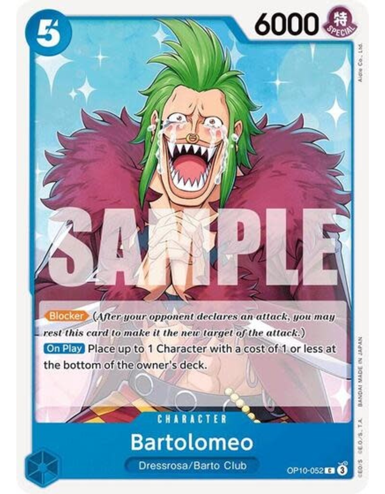 Bartolomeo - OP10-052 (Normal, C)
