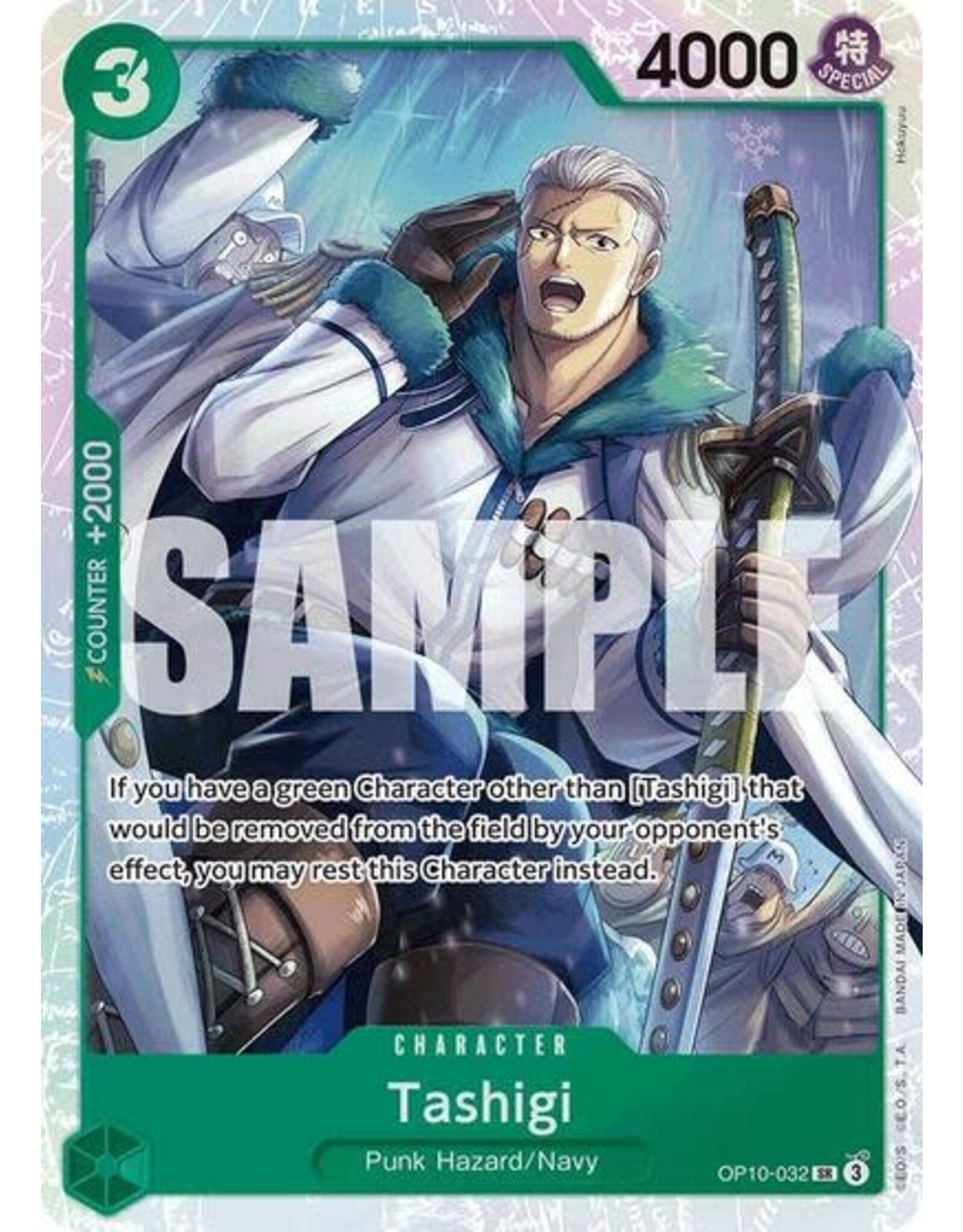 Tashigi - OP10-032 (Foil, SR)