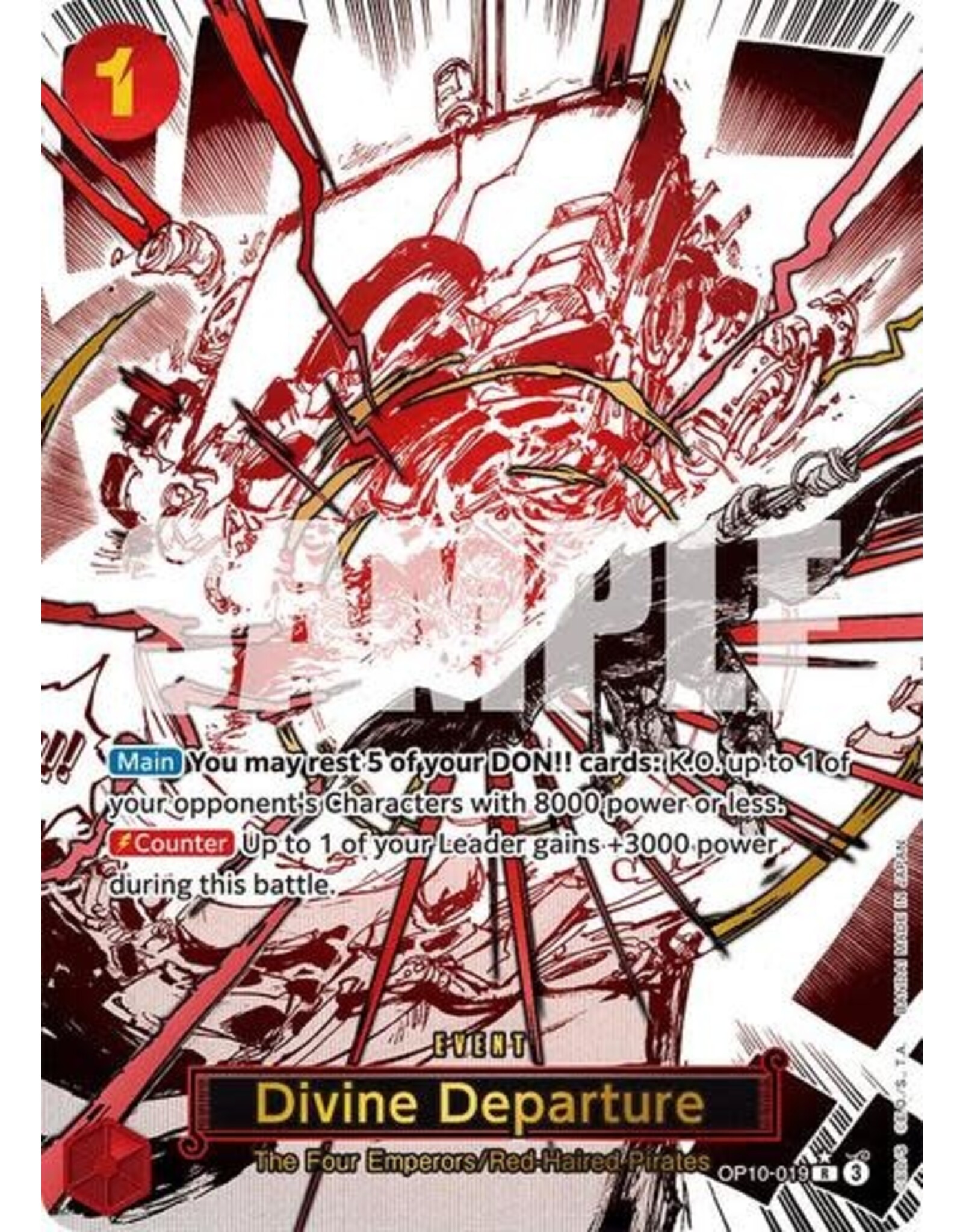 Divine Departure (Parallel) - OP10-019 (Foil, R)