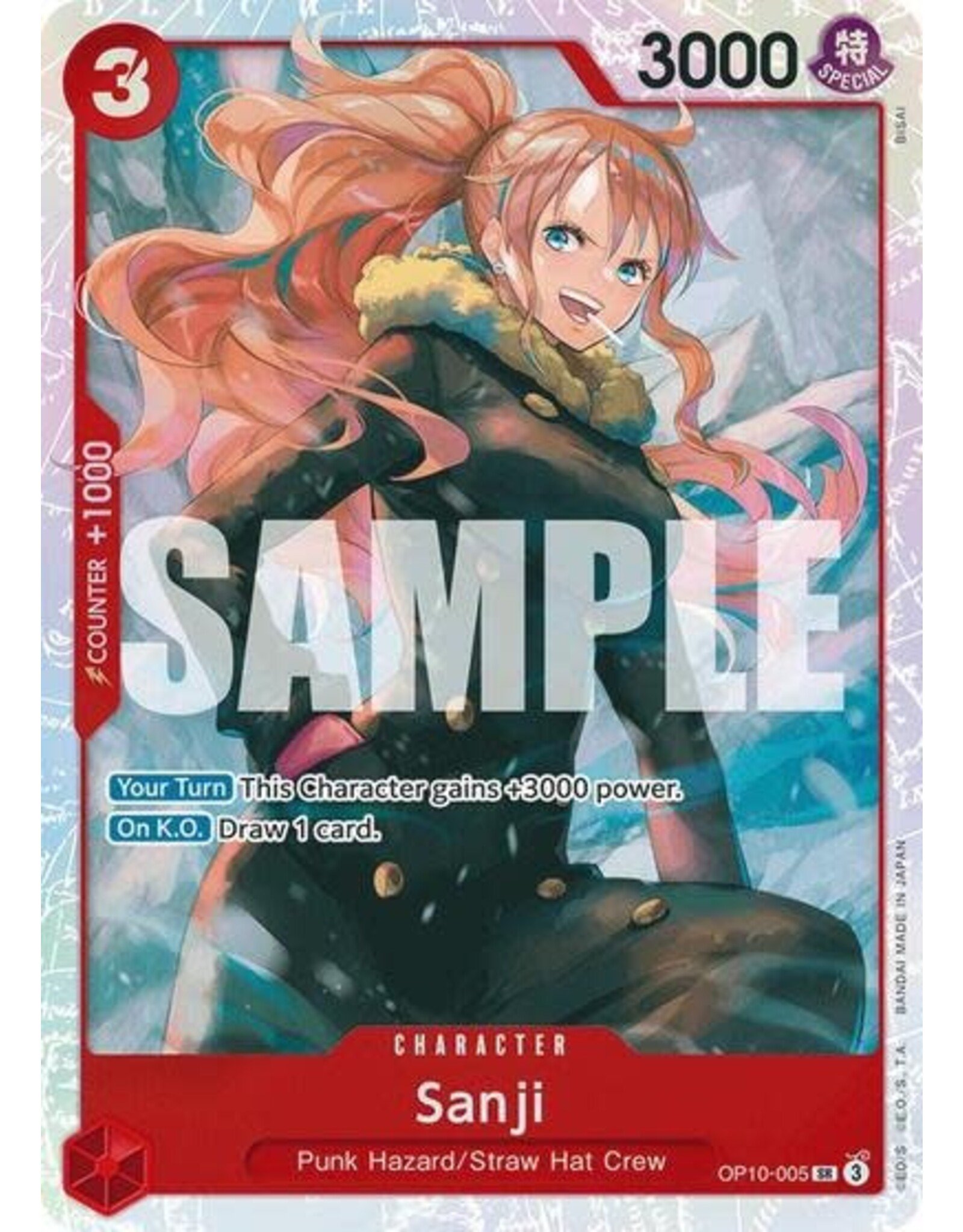 Sanji - OP10-005 (Foil, SR)