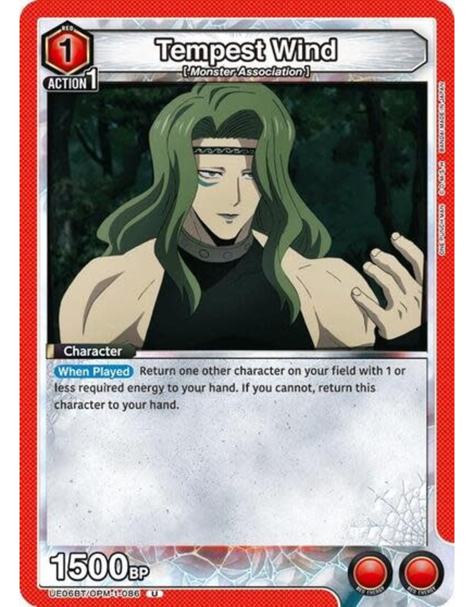 Tempest Wind - UE06BT/OPM-1-086 (Normal, Uncommon)