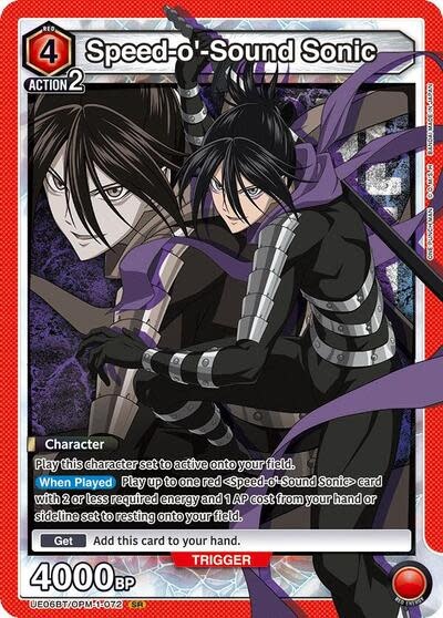 Speed-o'-Sound Sonic (072) - UE06BT/OPM-1-072 (Foil, Super Rare)